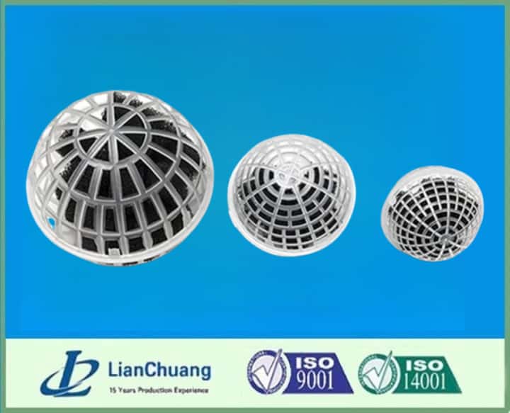 Plastic Porous Suspended Biological Filler Polyurethane Hollow Sponge Cage Floating Ball Plastic Porous Suspended Biological Filler Polyurethane Hollow Sponge Cage Floating Ball