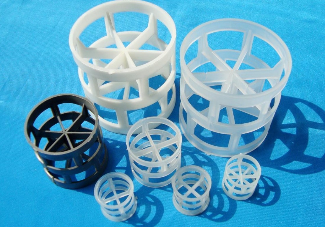 White Round Plastic Raschig Ring at Rs 5/piece in Pune | ID: 23538129488