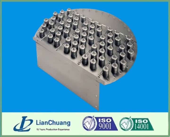 Metal Bubble Cap Tray for Distillation Column