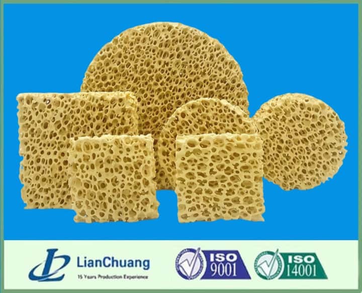 Zirconia Ceramic Foam Filter