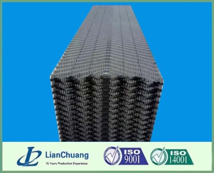 CF-19 Cross Fluted Film Cooling Tower PVC Fill  CF-19 Cross Fluted Film Cooling Tower PVC Fill